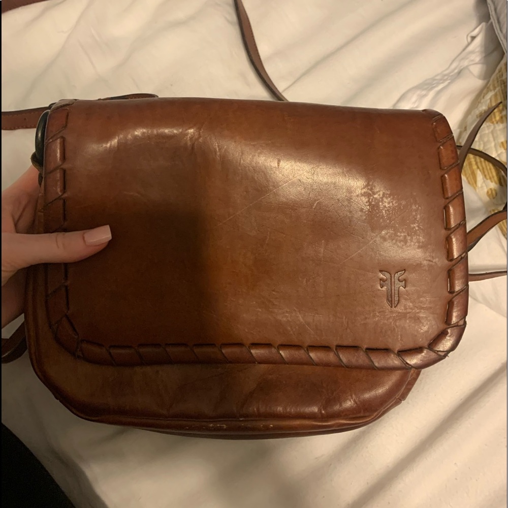 Leather Frye Purse